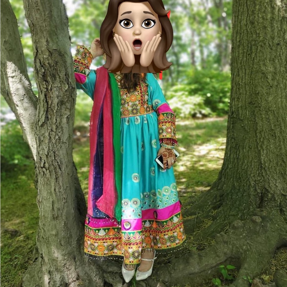 Afghani/Pakistani kochi dress